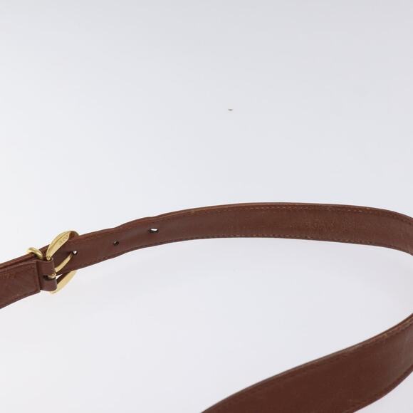 GUCCI Bamboo Shoulder Bag Leather Brown Gold 001 14 001 14 - Picture 8 of 16